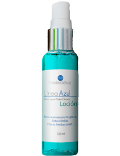 LOCION LINEA AZUL PIEL GRASA