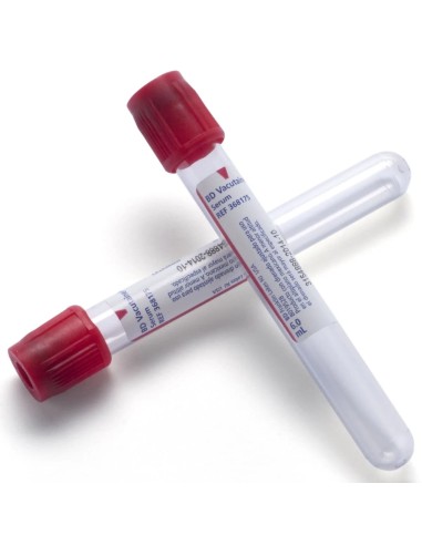 TUBO VACUTAINER ROJO BD