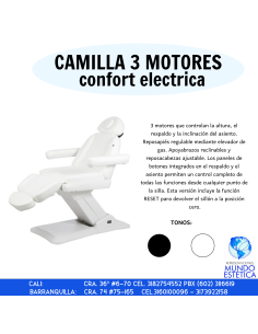 CAMILLA 3 MOTORES