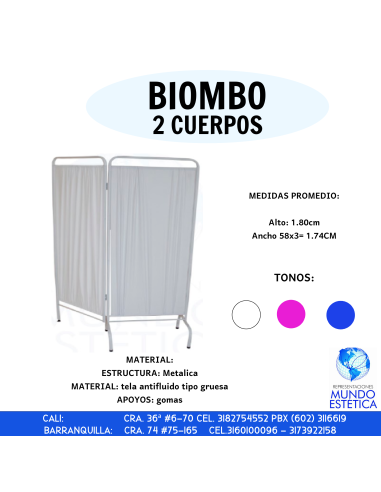 BIOMBO 2 CUERPOS