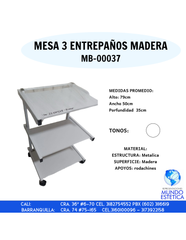 ENTREPAÑO MADERA