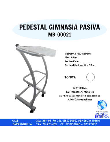 PEDESTAL GIMNASIA PASIVA