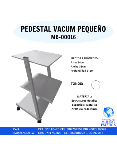 PEDESTAL VACUM PEQUEÑO