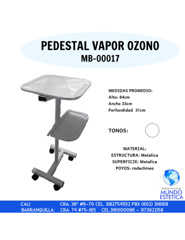 PEDESTAL VAPOR OZONO