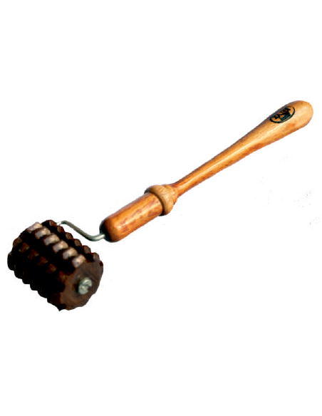 Rodillo facial estriado